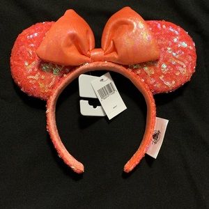 Coral Mickey Ears
